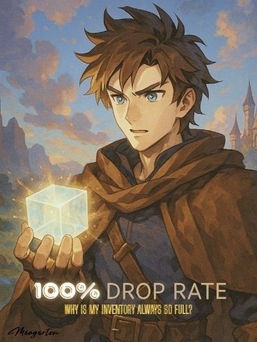 Read 100\% DROP RATE : Why is My Inventory Always so Full? Light Novel Online
