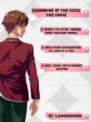 Read Classroom of the Elite: The Eroge Light Novel Online