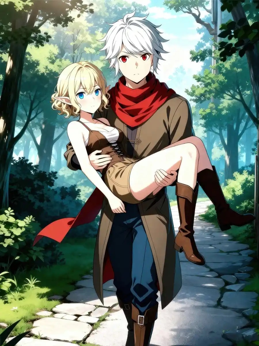Read Danmachi: There’s Absolutely Nothing Wrong With Seeking a Harem Light Novel Online