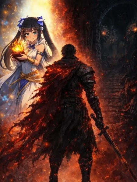 Read DanMachi: Why Am I Being Crowned the Lord of Cinder! Light Novel Online