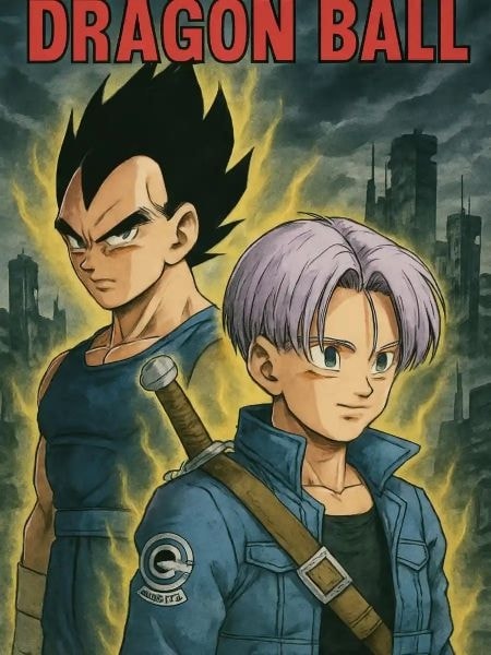 Download Dragon Ball- Vegata Future Rewritten By Inner Voice EPUB, PDF, AZW3, MOBI eBook Cover
