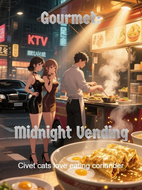 Read Gourmet: Midnight Vending Light Novel Online