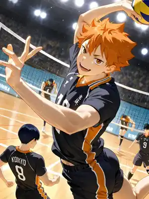 Read Haikyuu : The Unstoppable Force Light Novel Online