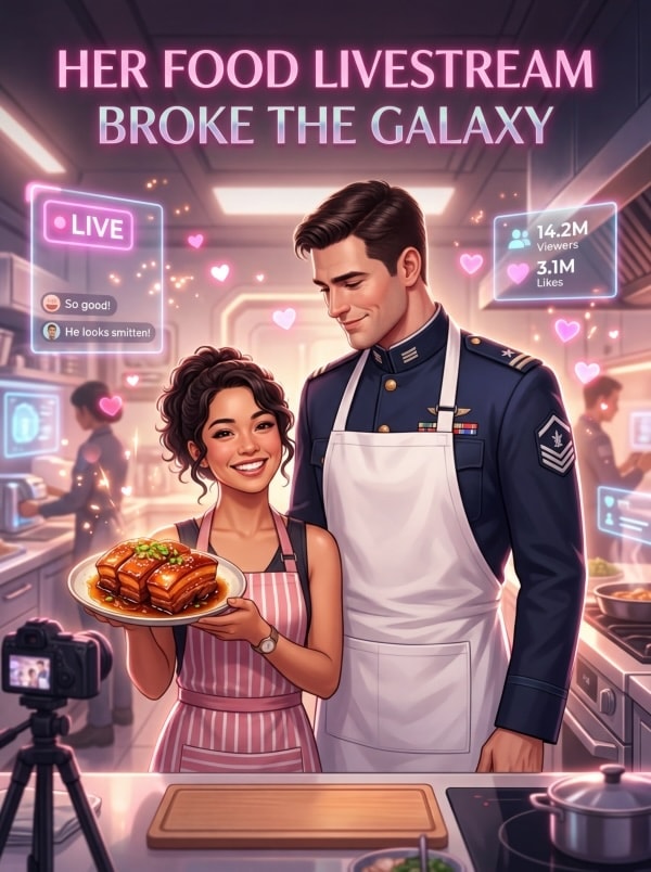 Read Her Food Livestream Broke the Galaxy Light Novel Online