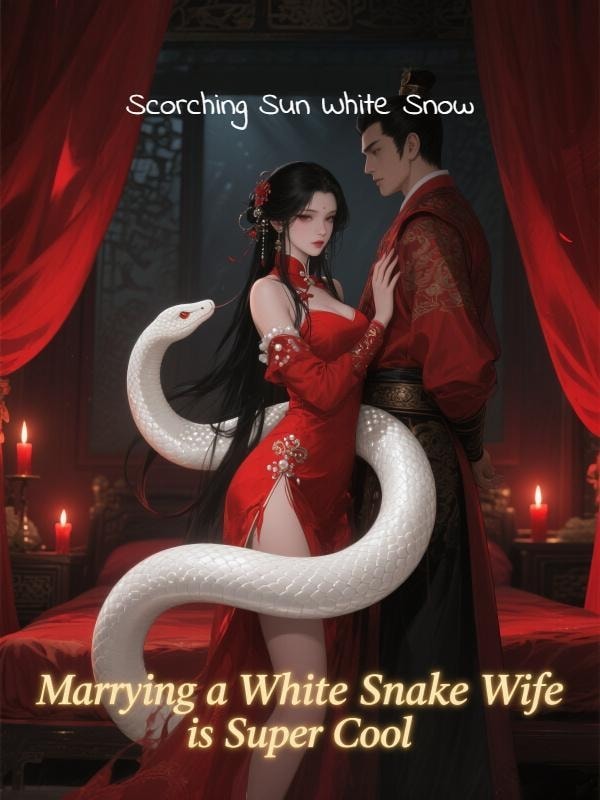 Read Marrying a White Snake Wife is Super Cool Light Novel Online