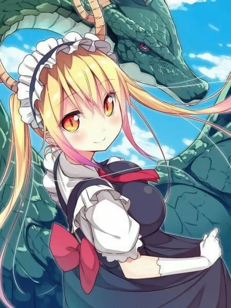 Read One Piece: Started by Catching Dragon Maid Tohru Light Novel Online
